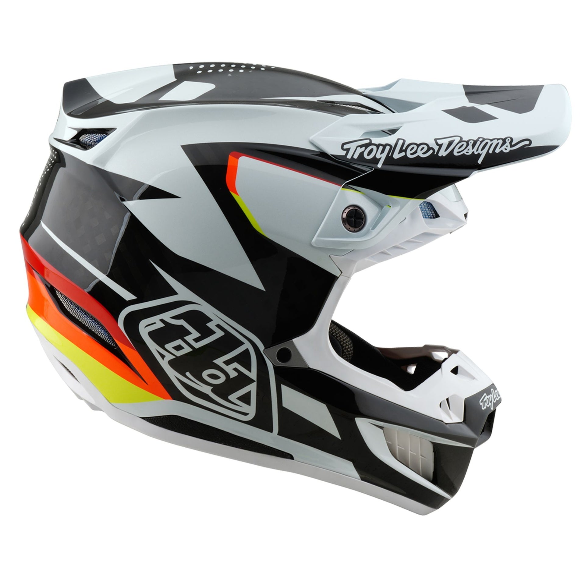 Casco Troy Lee Designs Se5 Ece de Carbón Optic Black